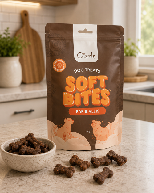 Gizzls Soft Bites Pap En Vleis