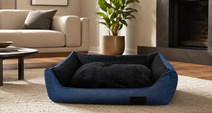 Wagit Siesta Luxury Bed Black & Navy
