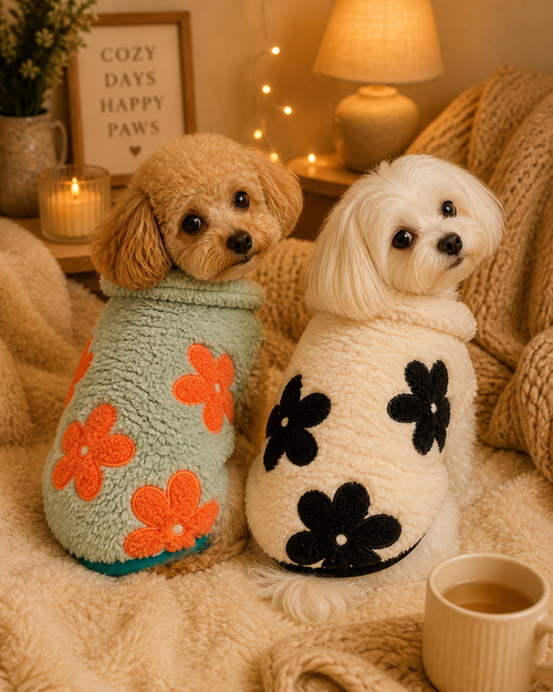 DLWN Daisy Fluffy Sherpa Cape