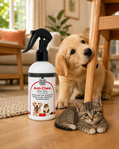 Vets Own Anti-Chew Bitter Spray 250ml