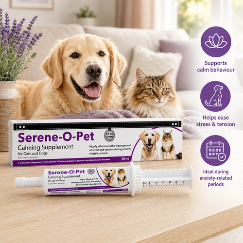Vets Own Seren-o-pet Calming Paste Supplement 30ml
