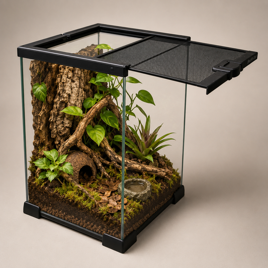 Barbarous Growth Reptile Cage