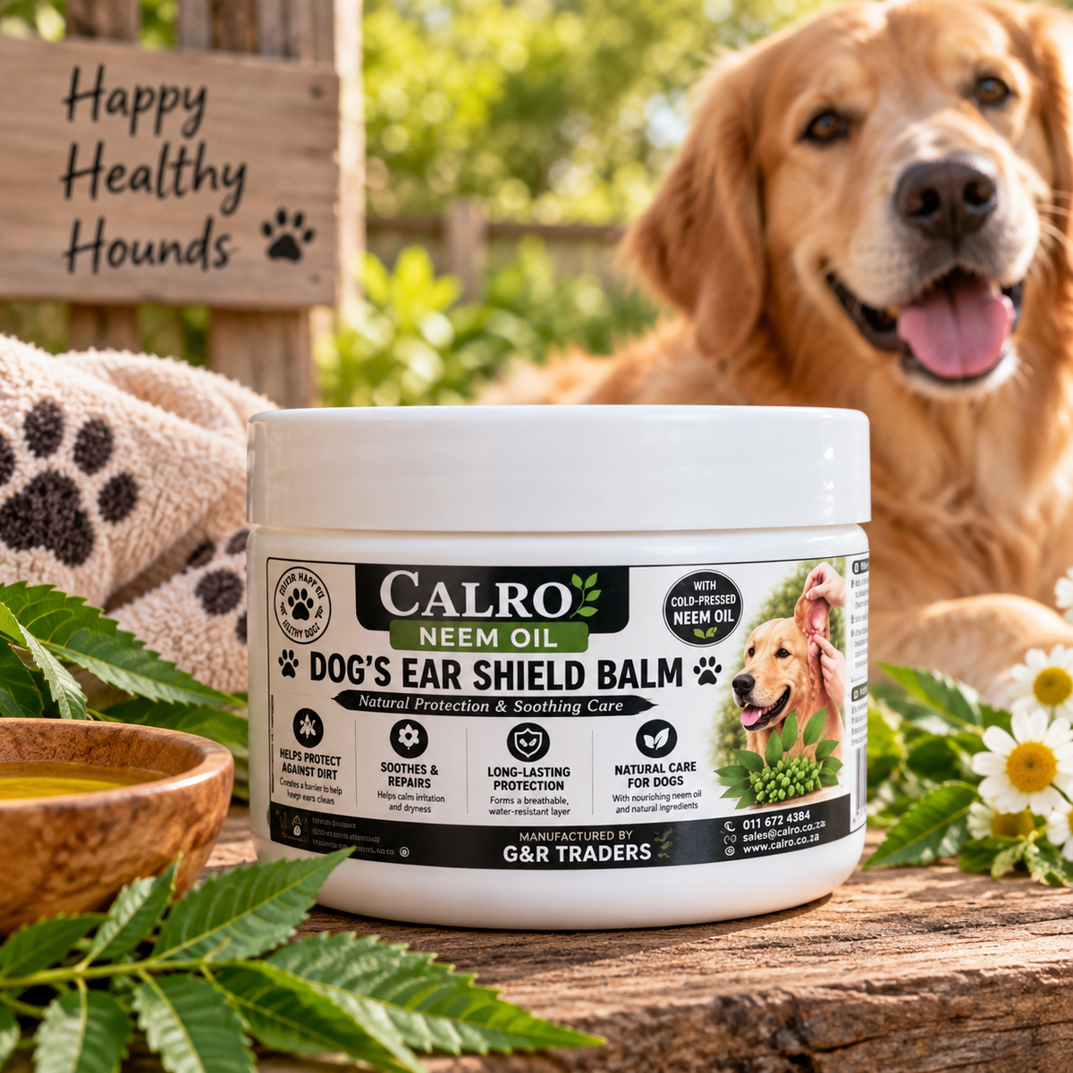 Calro Dog’s Ear Shield Balm 250ml