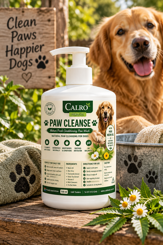 Calro Neem Oil Pet Paw Cleanse 500ml