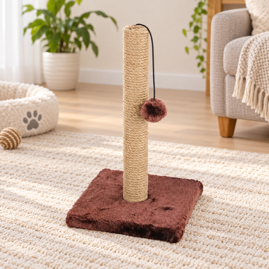 Pawise Single Post Scratchers With Ball