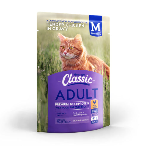 Montego classic Adult Cat Chicken 85g 10pc