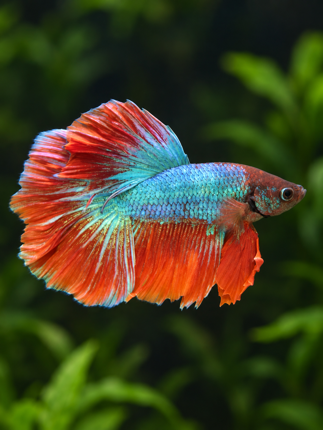 Betta-Multicolour Halfmoons