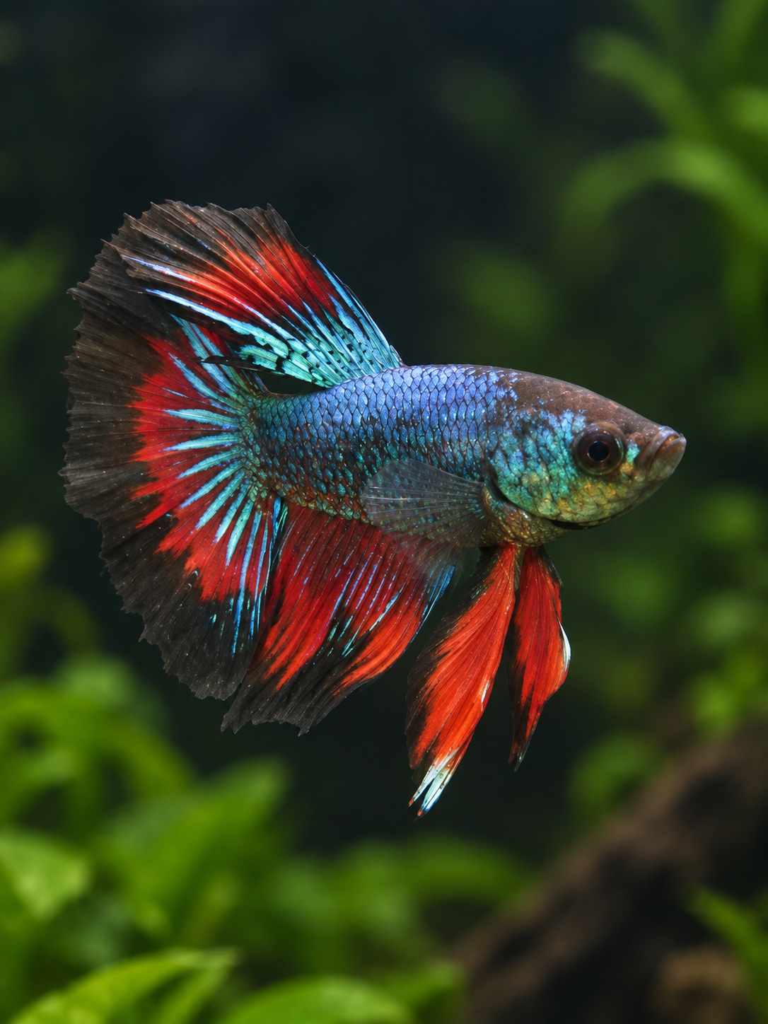 Betta-Multicolour Halfmoons