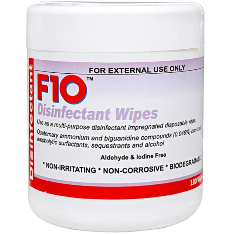 F10 Dispenser Wipes 100s