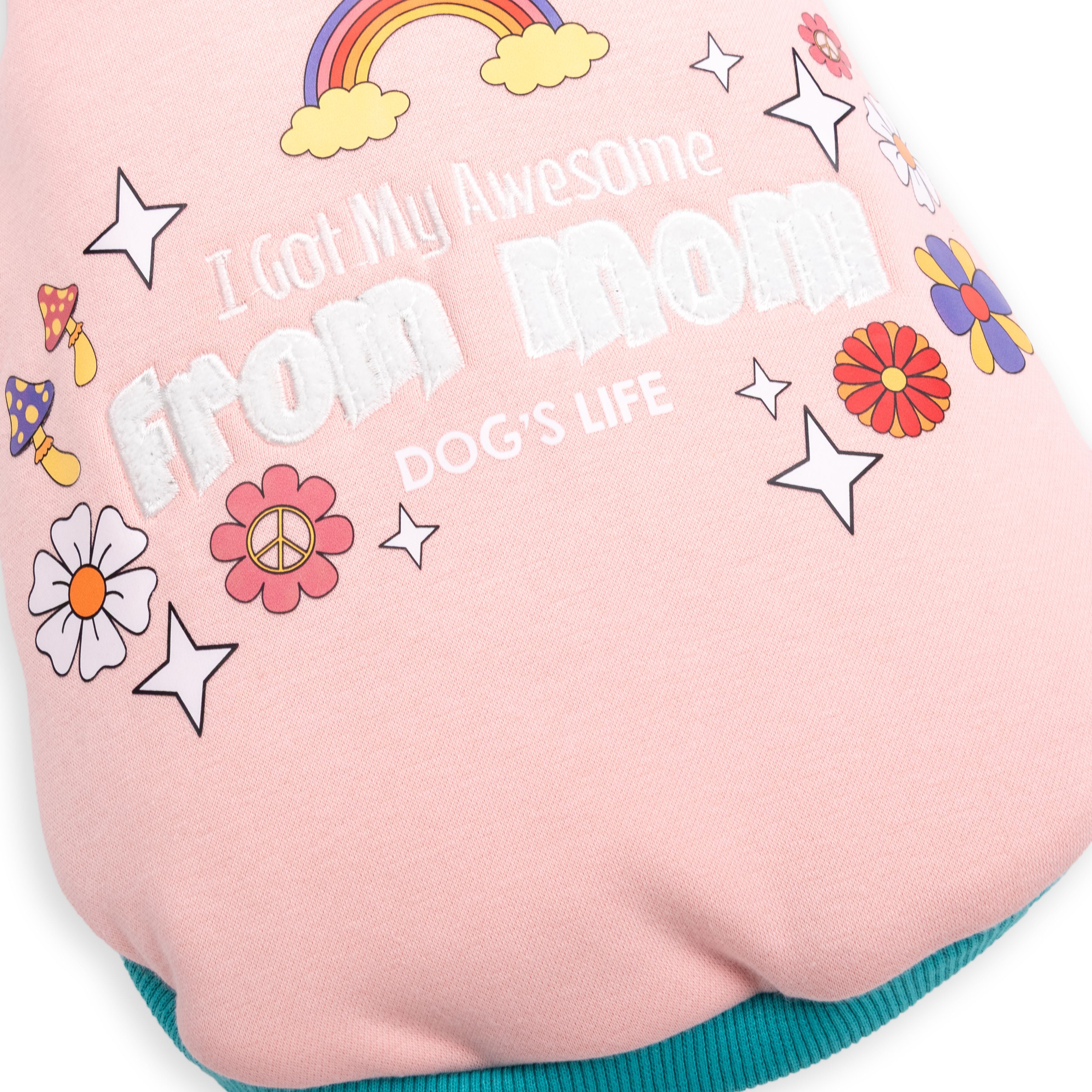 DLWN Awesome From My Mom Cape (Pink)