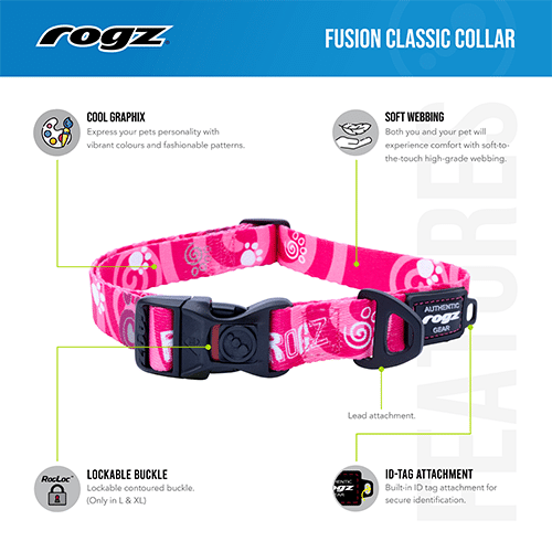 Rogz Fusion Dog Collar