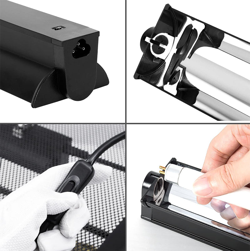 Giangarden High Output T5 UVB10.0 Lighting Kit