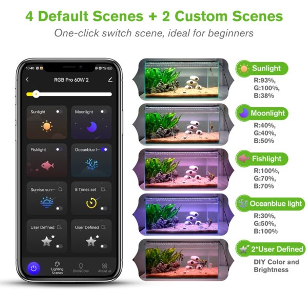 Hygger Aquarium Bluetooth LED Light