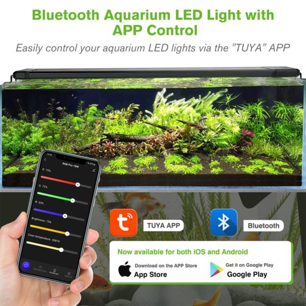 Hygger Aquarium Bluetooth LED Light