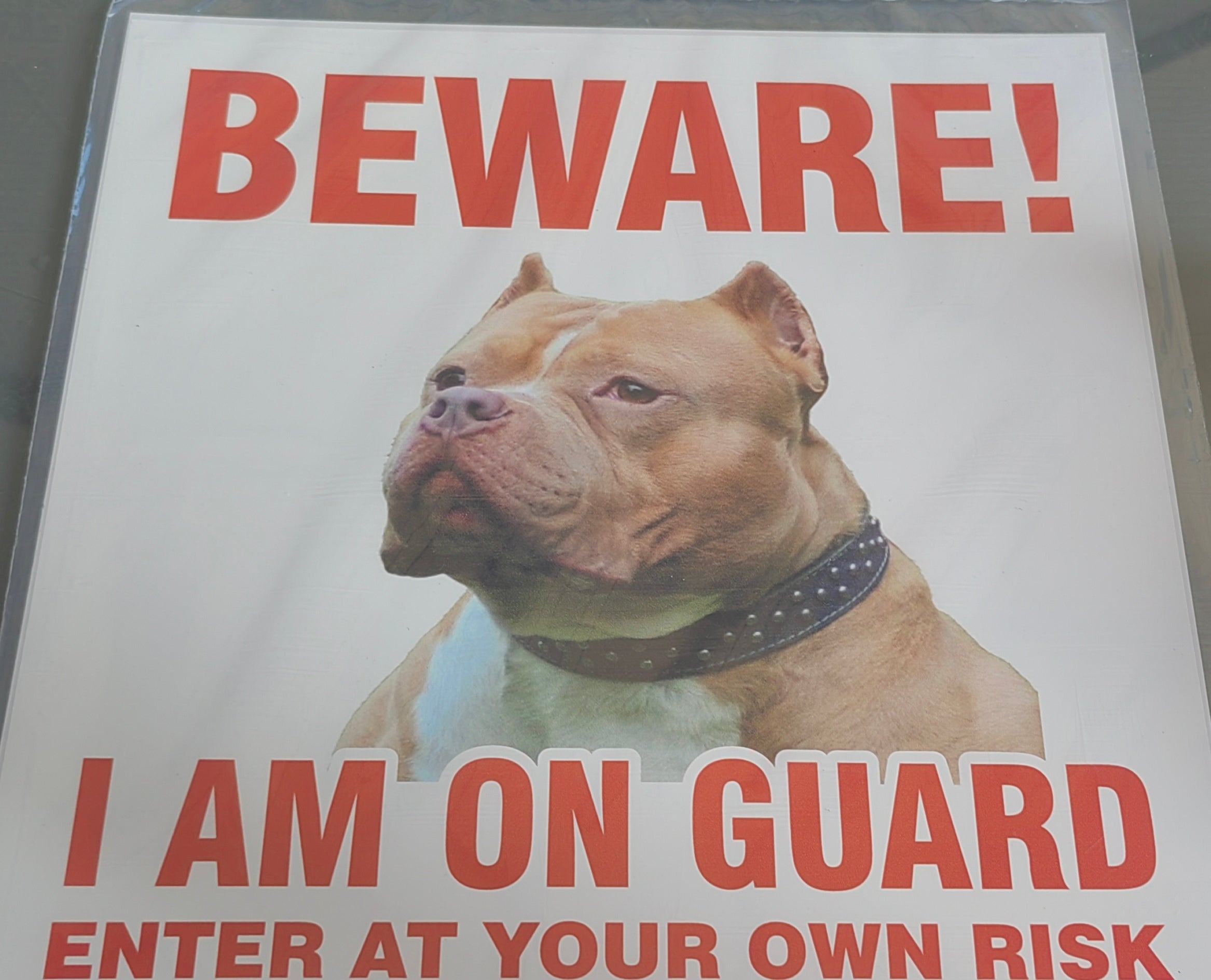 Beware Dog Signs