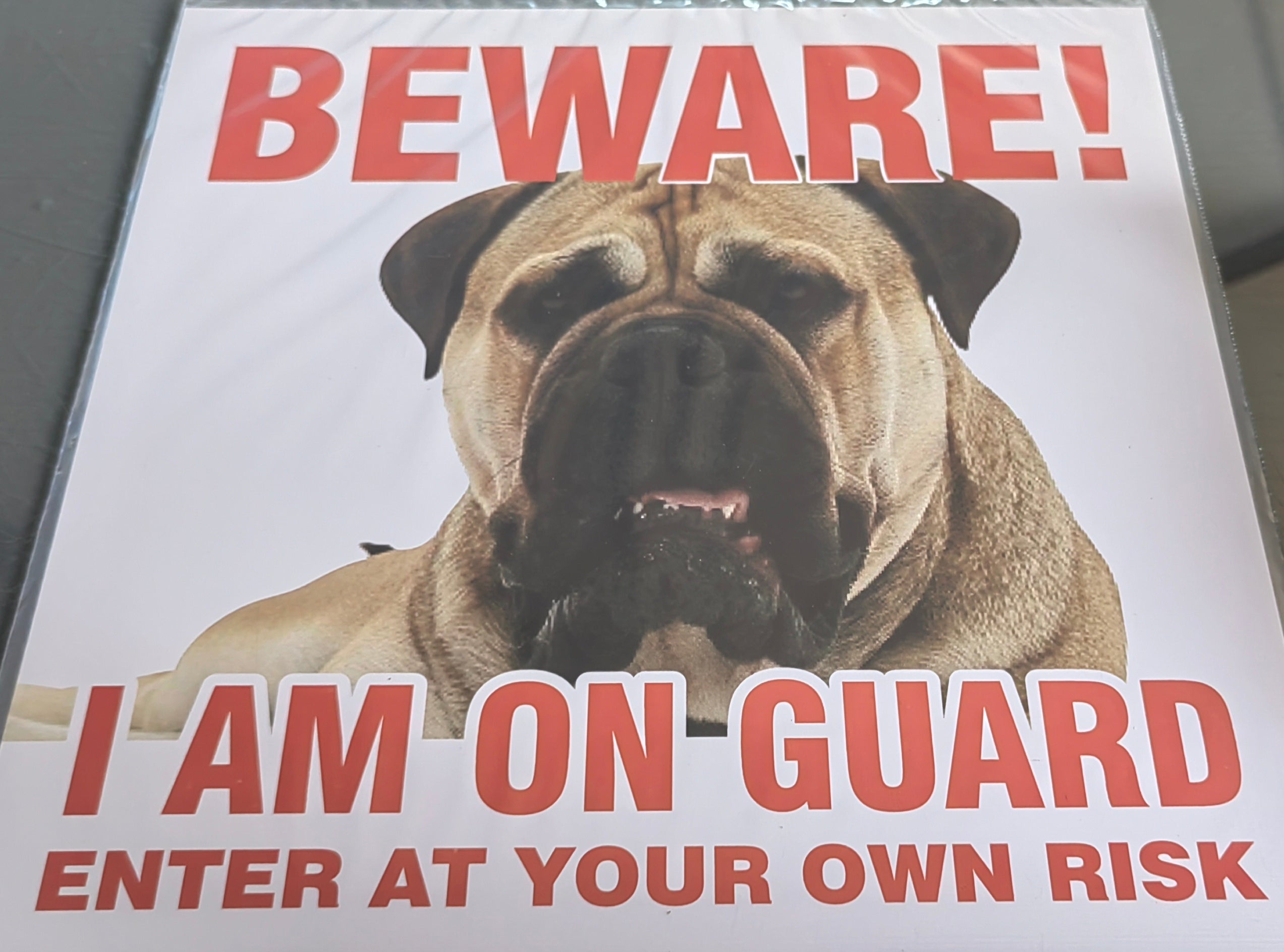 Beware Dog Signs