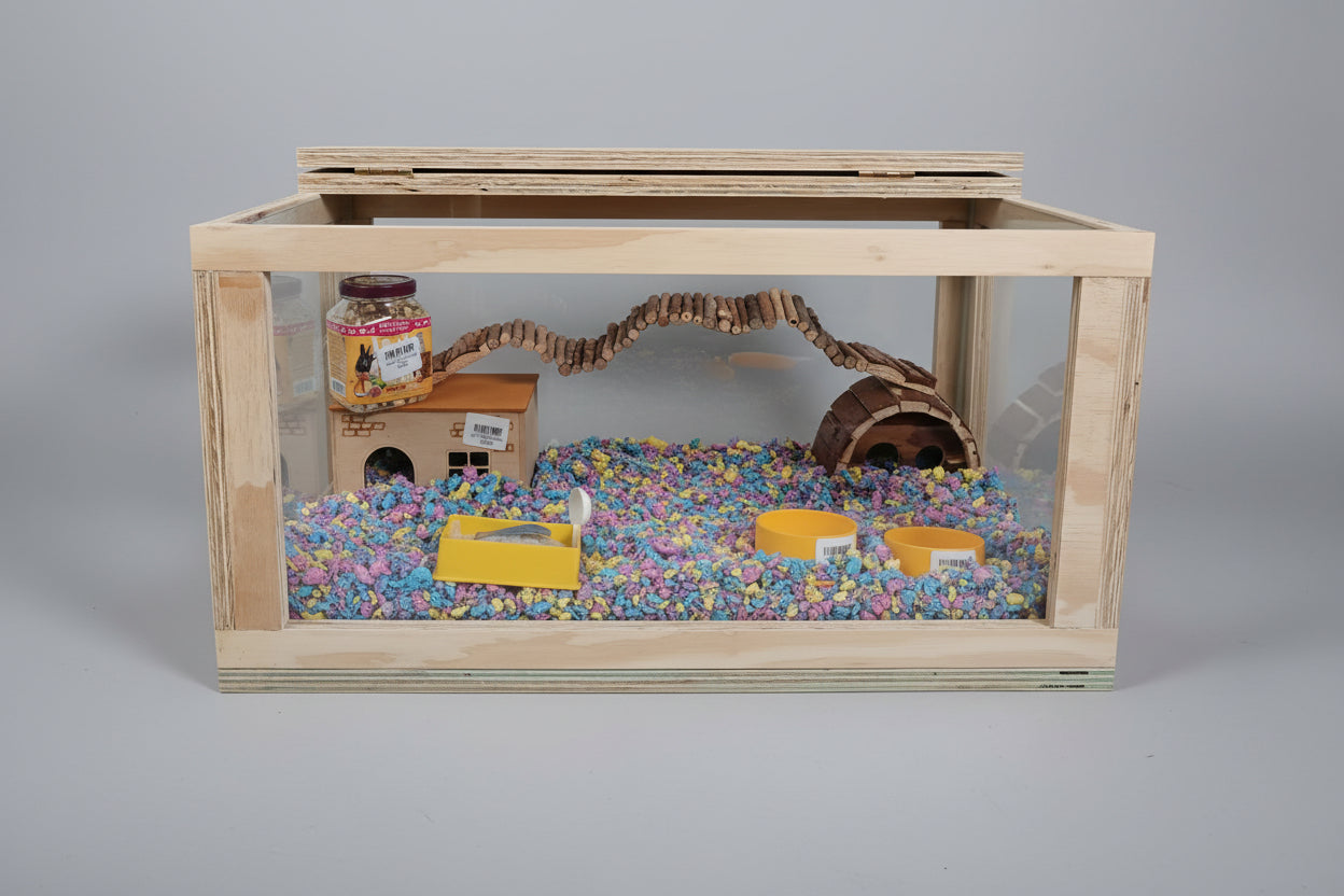 Wooden Hamster Starter Kit #1