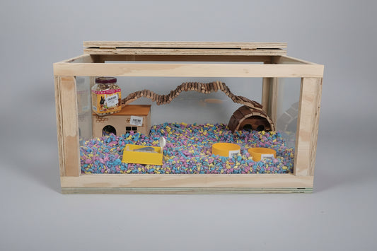 Wooden Hamster Starter Kit #1