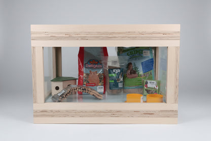 Wooden Hamster Starter Kit #4