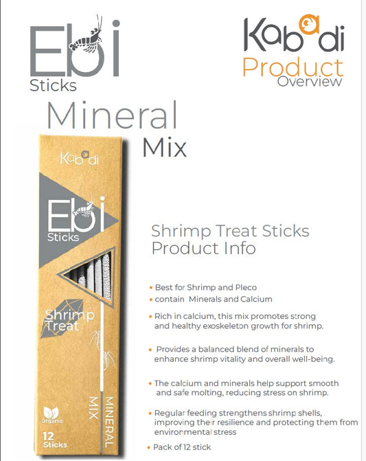 Kabadi Shrimp Sticks Mineral Mix