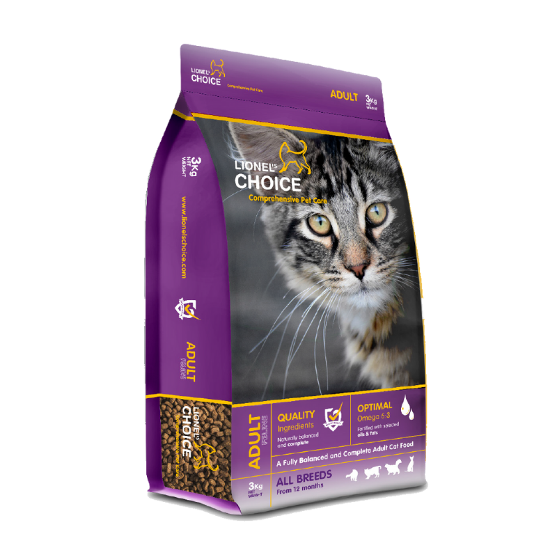 Lionels Choice Adult Cat Food - 3kg