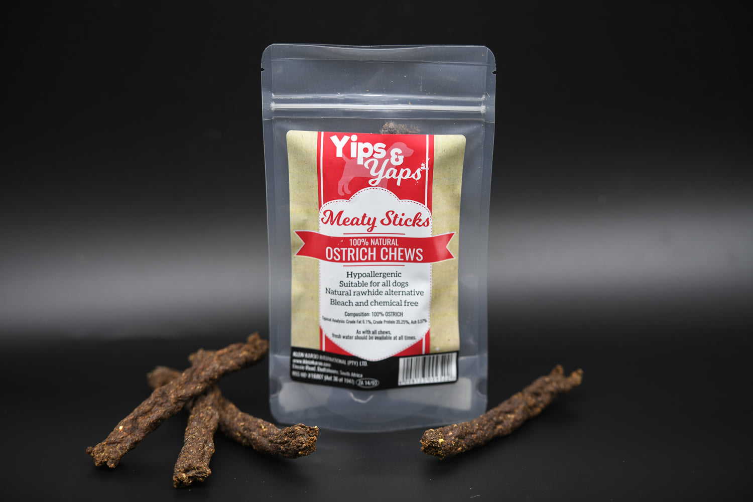 Yips & Yaps Pet Treats - Meaty Sticks 4PC