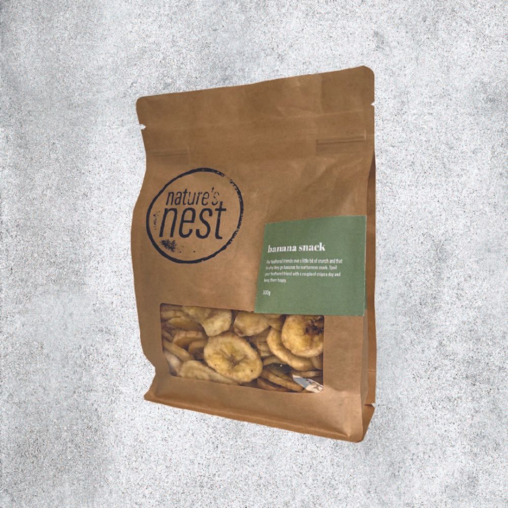 Nature's Nest Banana Snack 300g