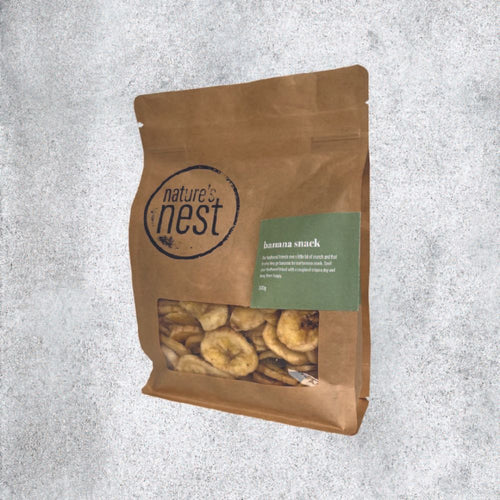 Nature's Nest Banana Snack 300g