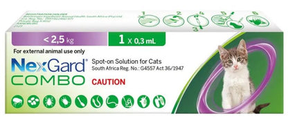 Nexgard Combo Cats