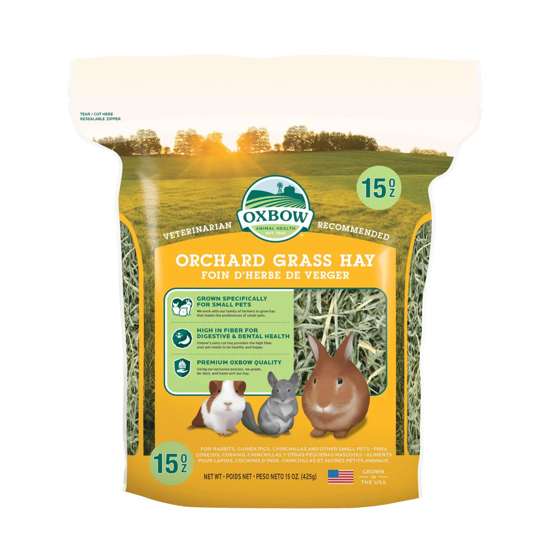 Oxbow Orchard Grass Hay - 425g
