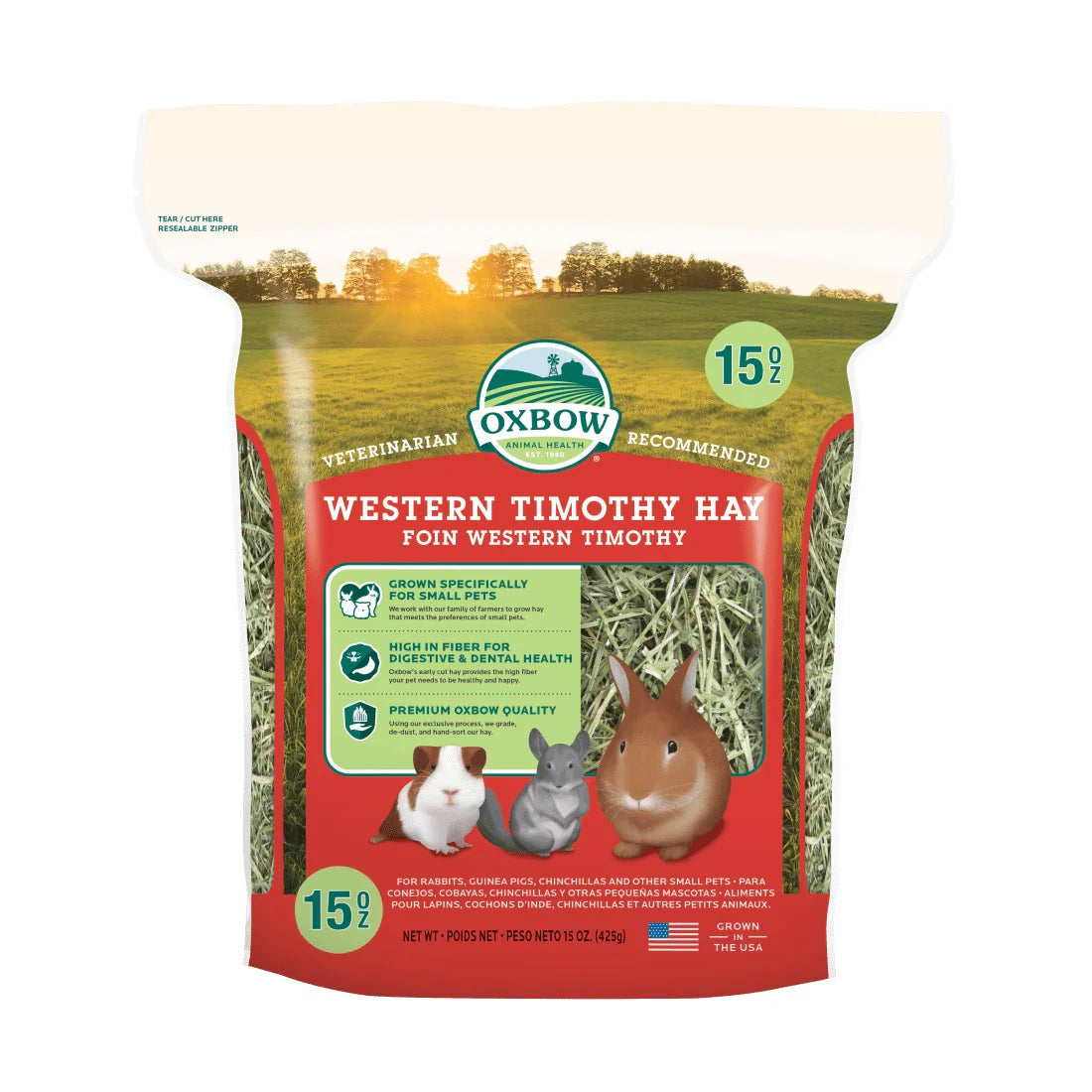Oxbow Western Timothy Hay - 425g