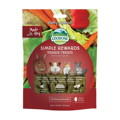 Oxbow Simple Rewards Veggie Treats - 85g