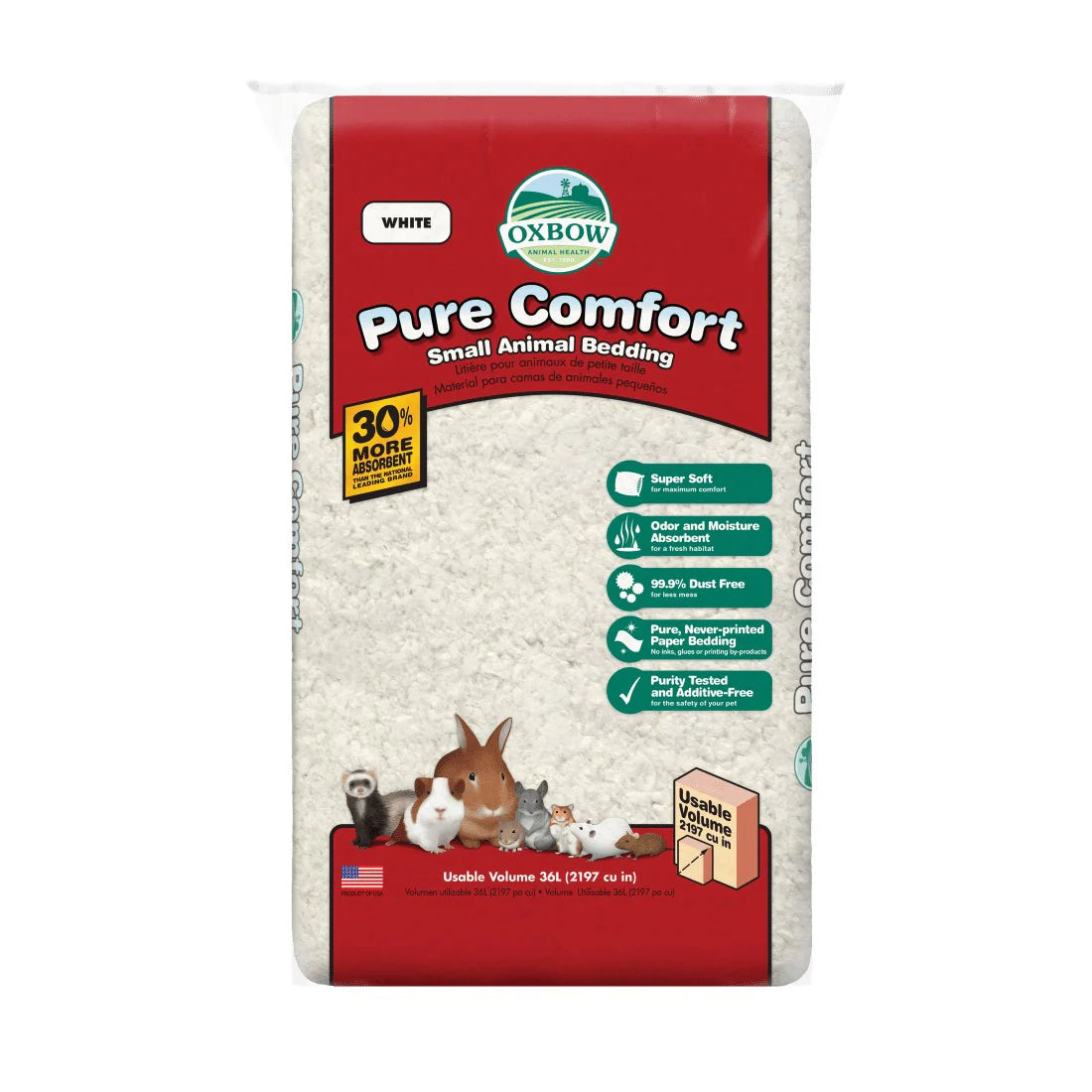 Oxbow Pure Comfort White Bedding