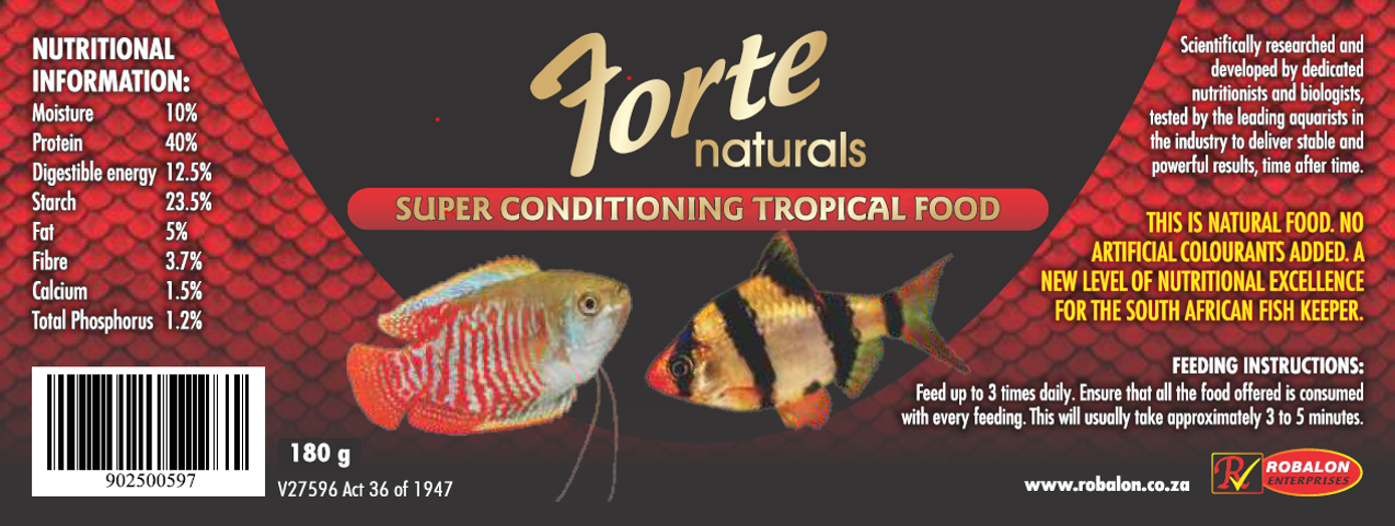 Forte Naturals Super Conditioning Tropical Food