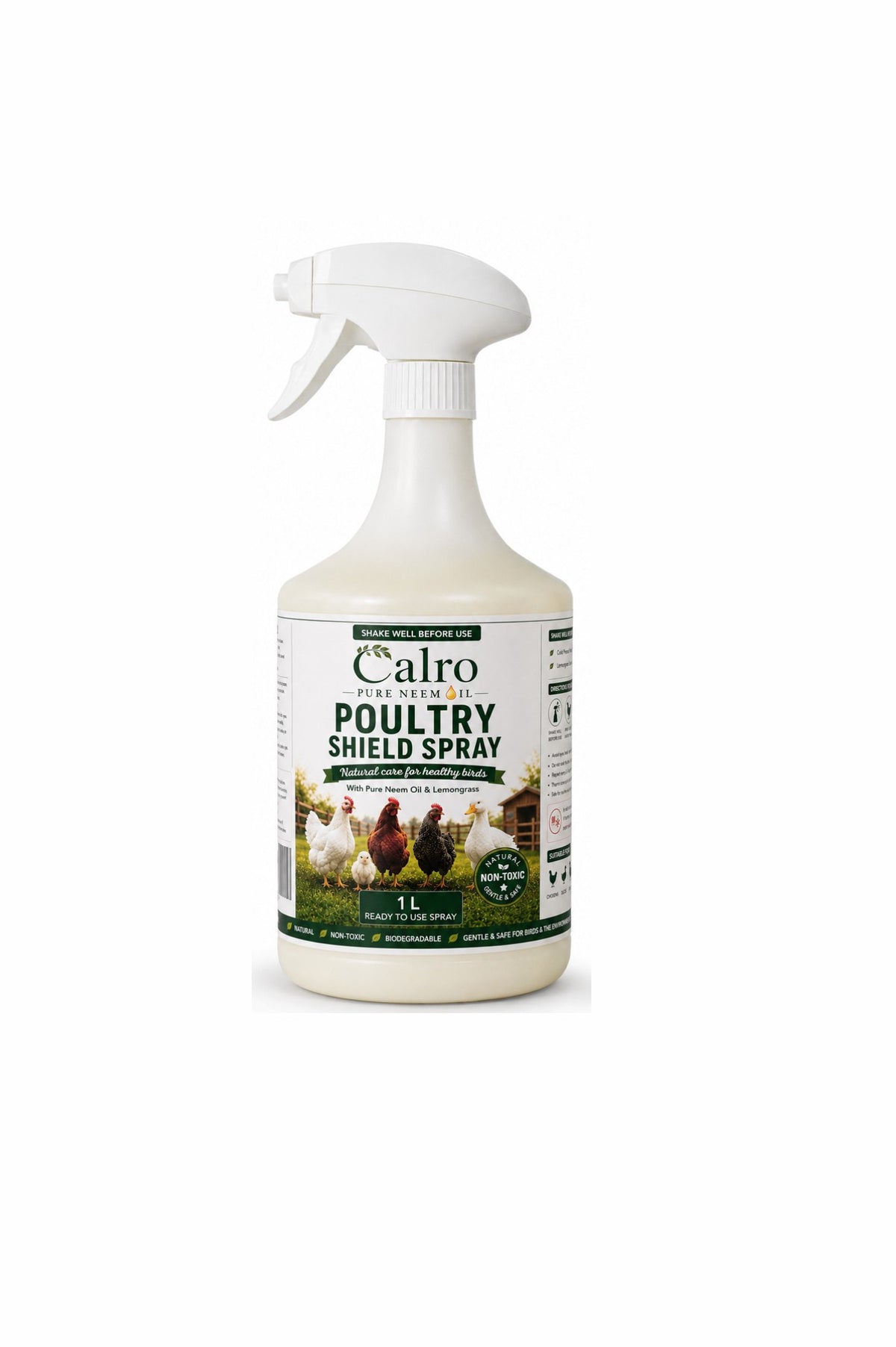 Calro Neem Oil Poultry Shield Spray 1L