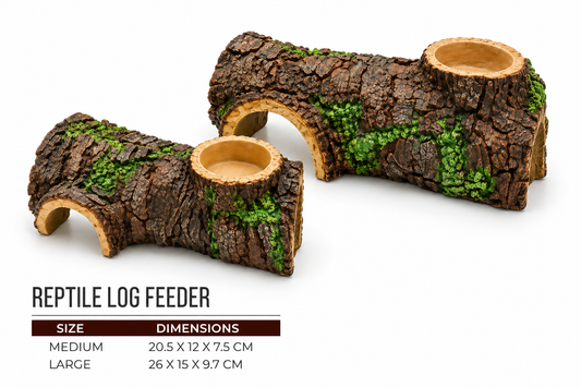 Reptile Log Feeder