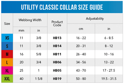 Rogz Utility Classic Collar - Purple