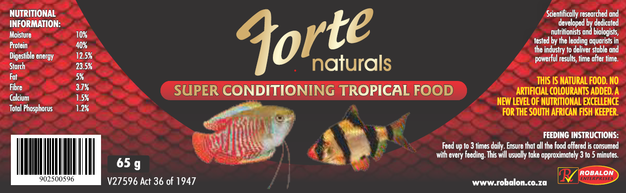 Forte Naturals Super Conditioning Tropical Food