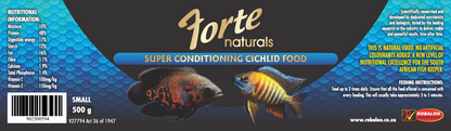 Forte Naturals Super Conditioning Cichlid Food
