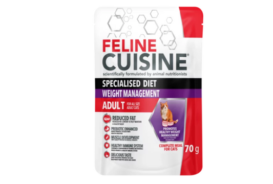 Feline Cuisine Weight Management Pouches 70g