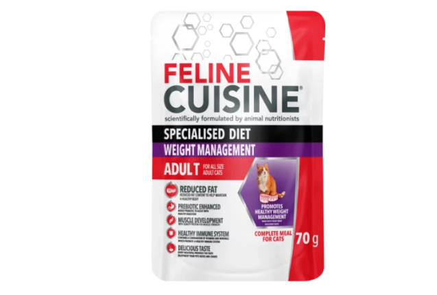Feline Cuisine Weight Management Pouches 70g