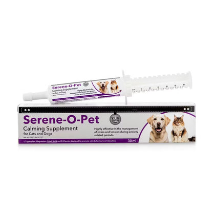 Vets Own Seren-o-pet Calming Paste Supplement 30ml