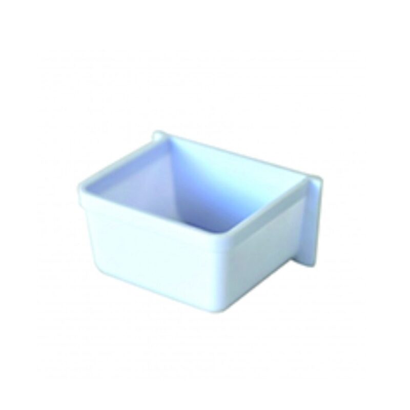 Plastic Square Feeder Dish