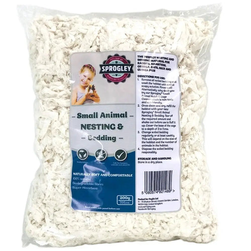 Sprogley Small Animal Nesting & Bedding Material