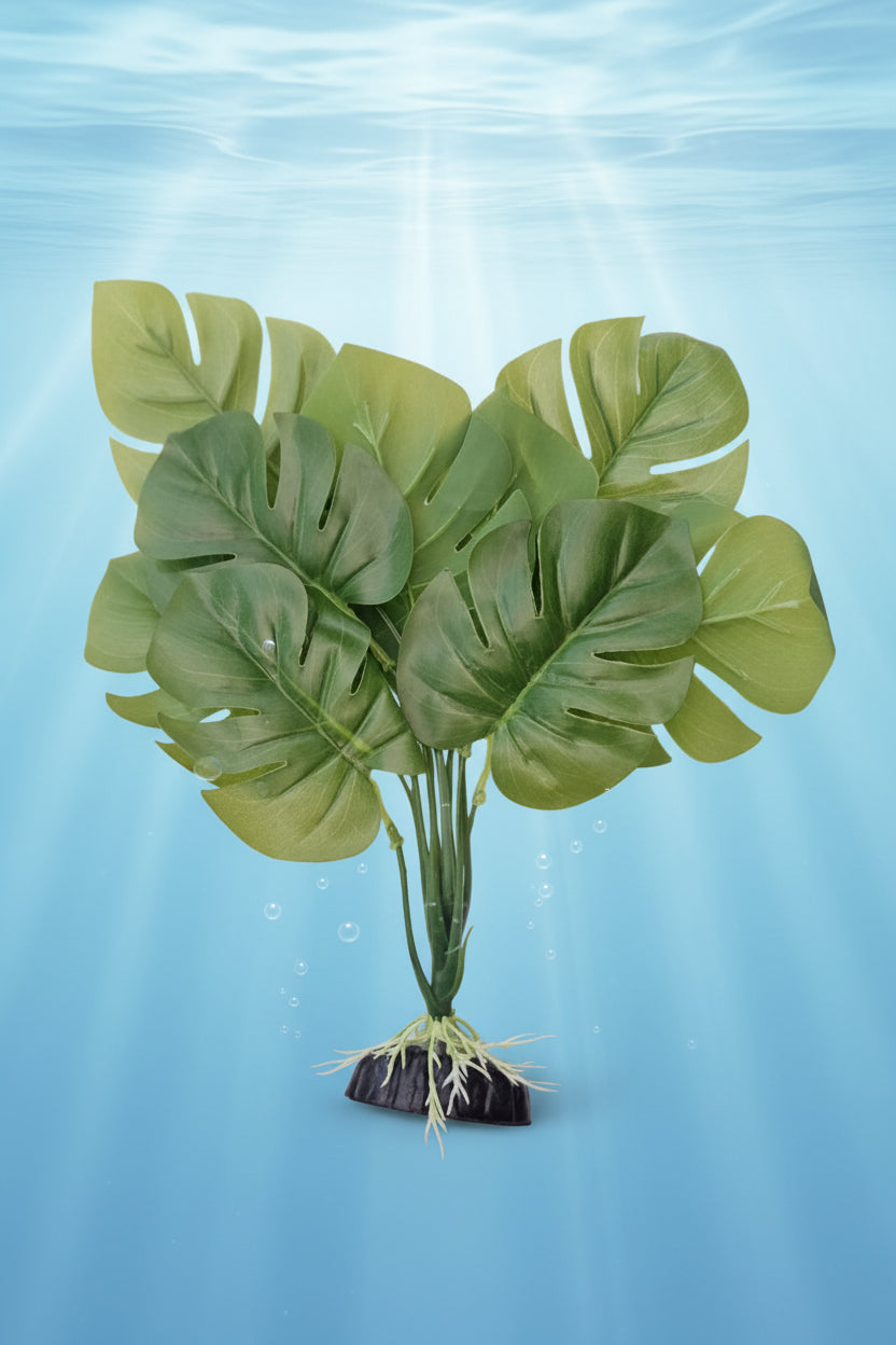 Silk Plant Green Spllit Leaf 8'