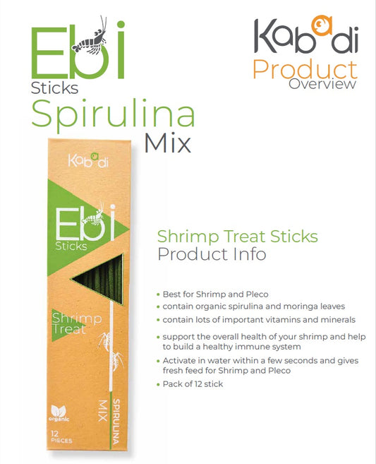 Kabadi Shrimp Sticks Spirulina