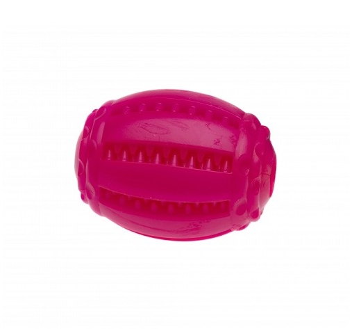 Comfy Mint Dental Rugby Dog Toy