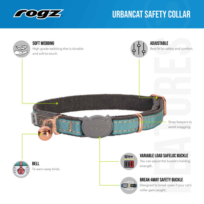 Rogz Urbancat Safety Collar