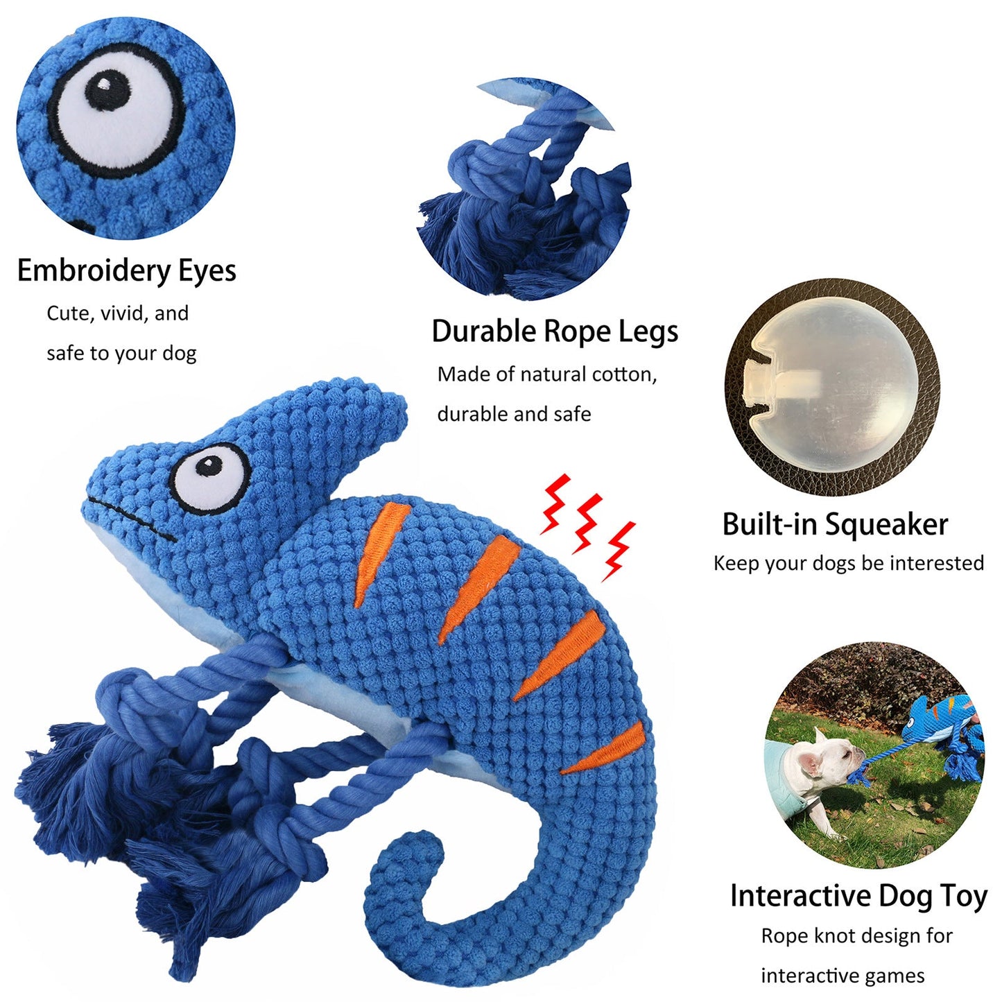 Chameleon Rope Squeaker