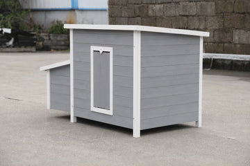 Wooden Chicken Coop for Up to 6 Chickens